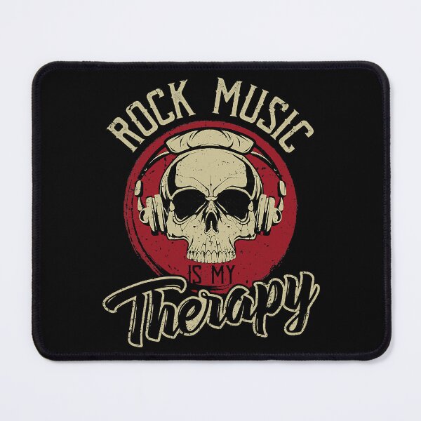 Item preview, Rock Music Apparel - Rock Music Is My Therapy designed and sold by CabayeJujino.