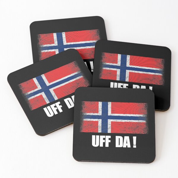 Item preview, Uff Da  Norway Flag, Norge Heritage Culture Souvenir designed and sold by CabayeJujino.