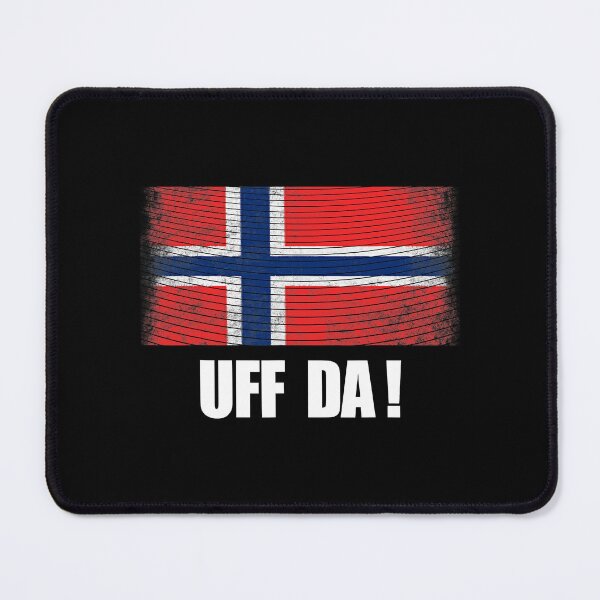 Item preview, Uff Da  Norway Flag, Norge Heritage Culture Souvenir designed and sold by CabayeJujino.