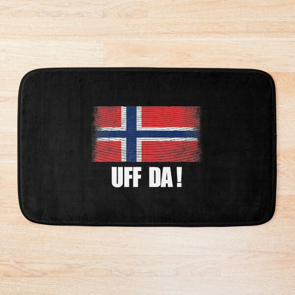 Item preview, Uff Da  Norway Flag, Norge Heritage Culture Souvenir designed and sold by CabayeJujino.