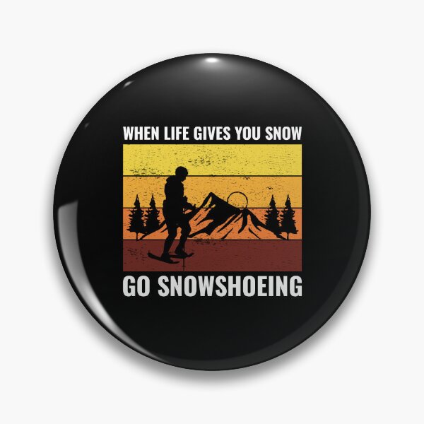 Item preview, Snowshoe Running Hiking Winter Snowshoeing Snow designed and sold by TastefulTees.