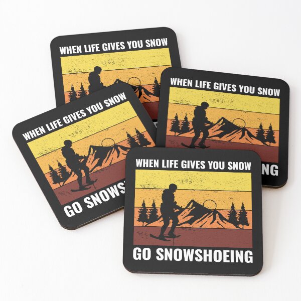 Item preview, Snowshoe Running Hiking Winter Snowshoeing Snow designed and sold by TastefulTees.
