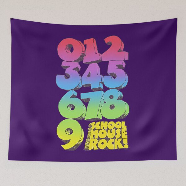 Item preview, Schoolhouse Rock Numbers designed and sold by CabayeJujino.