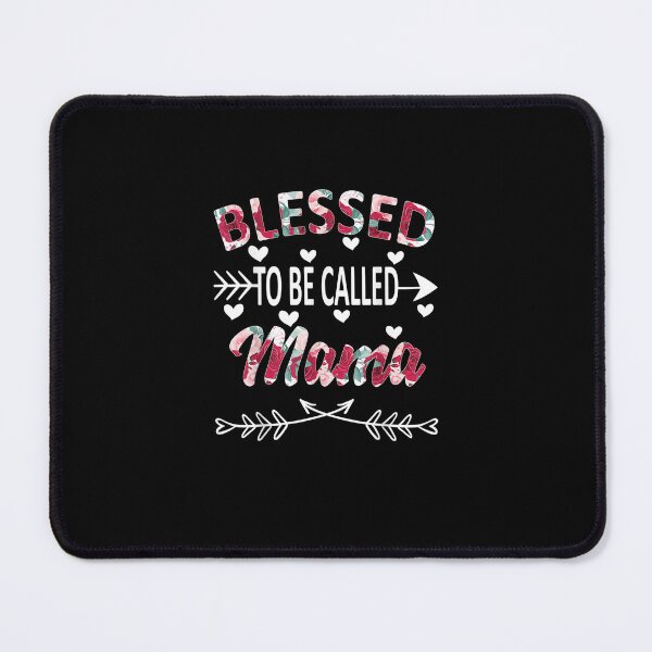 Item preview, Blessed To Be Called Mama Mother's Day Floral Decoration T-Shirt designed and sold by shop luisant.