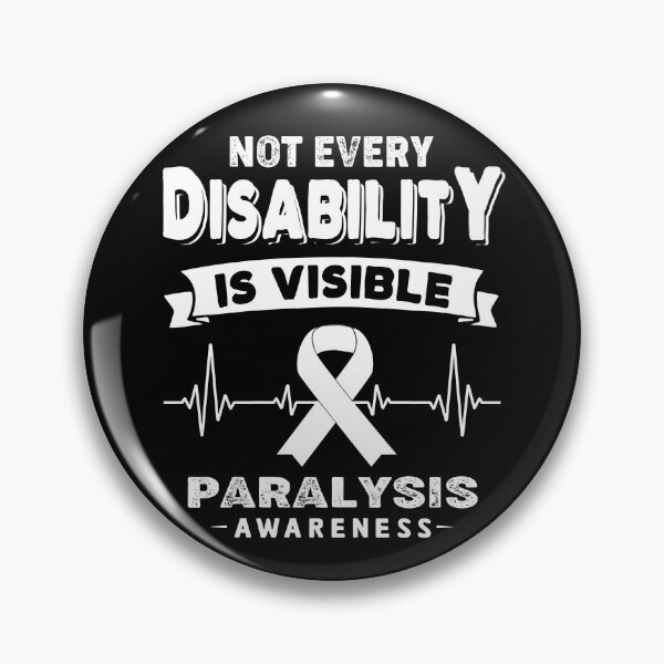 Item preview, Paralysis Awareness - Not Every Disability Is Visible designed and sold by RidnerStore.