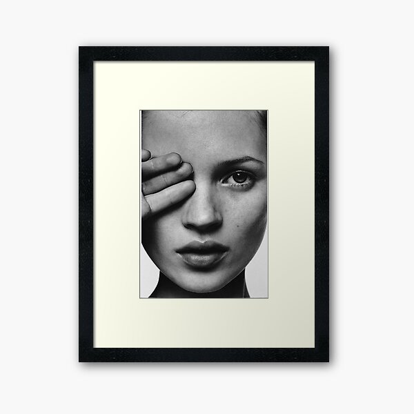 Item preview,  Kate Moss Black And White Poster designed and sold by susannartinez.