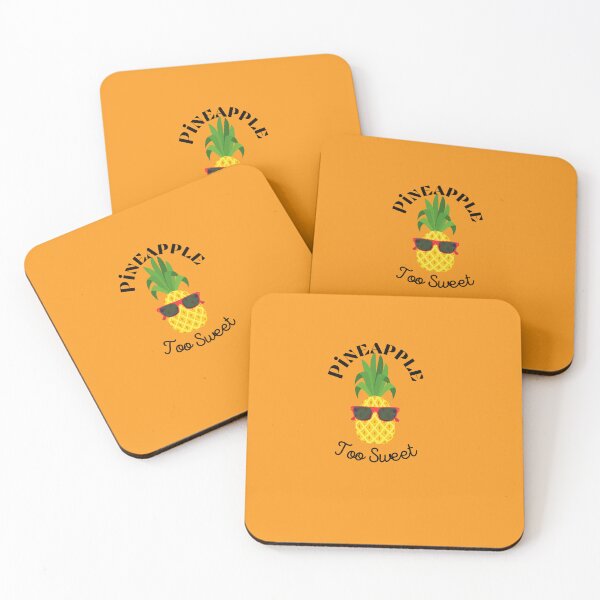 Item preview, Too Sweet Pineapple Design with Glasses designed and sold by Bermygirl.