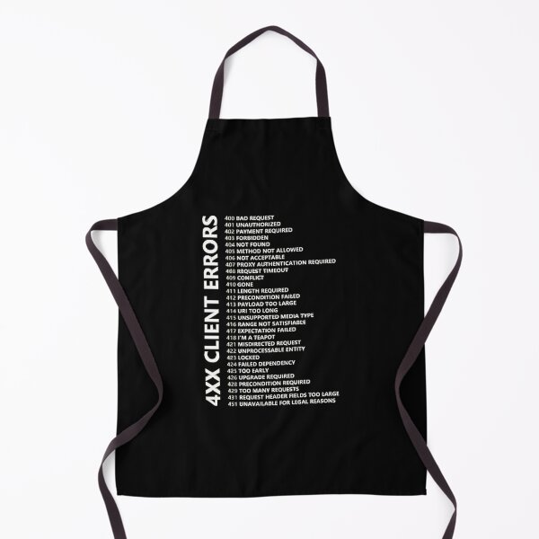 Item preview, HTTP Client Error Codes T-Shirt designed and sold by AlabaJimny.