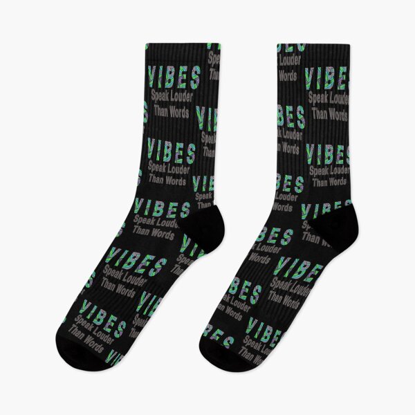Item preview, Vibes Speak Louder Than Words Classic . designed and sold by nellumkzfoug.