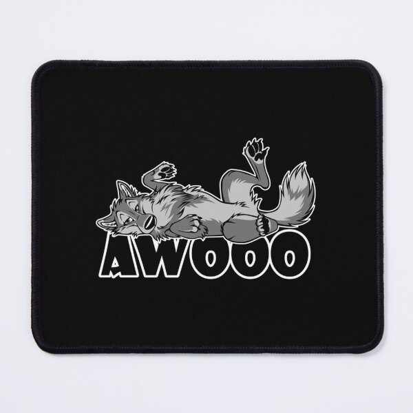 Item preview, Lazy AWOO feral Wolf Classic . designed and sold by raffoftbesse.