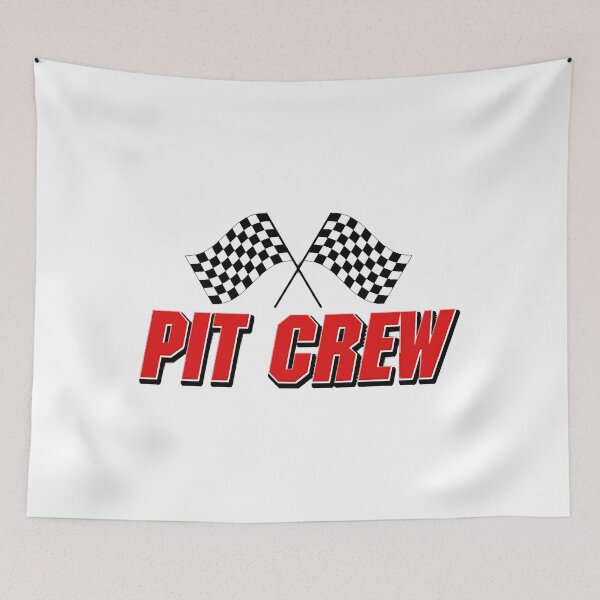 Item preview, Pit Crew Racing Team Sports Racers Track Pit Stops designed and sold by SharonLalu.