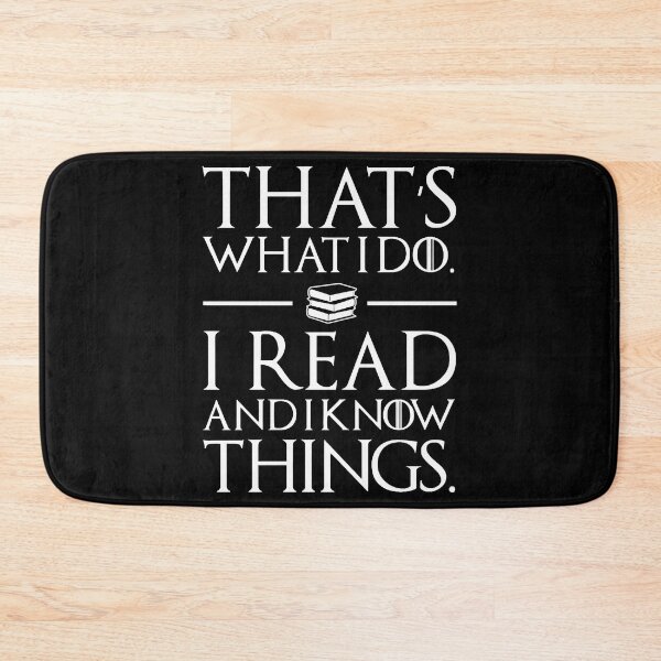 Item preview, Reading - i read and i know things book lovers designed and sold by SharonLalu.