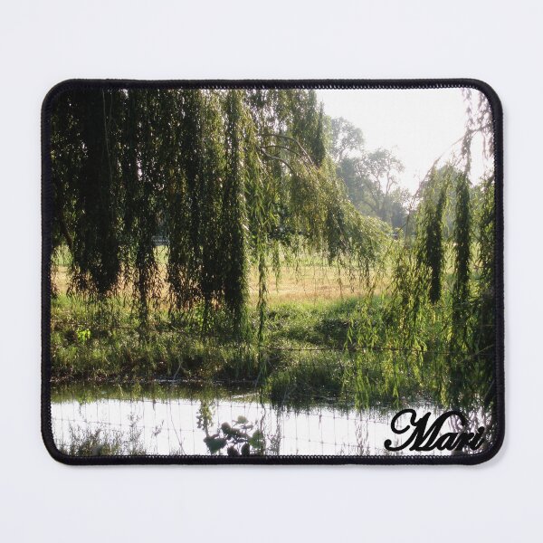Item preview, tree and pond designed and sold by MoreGoodArt.