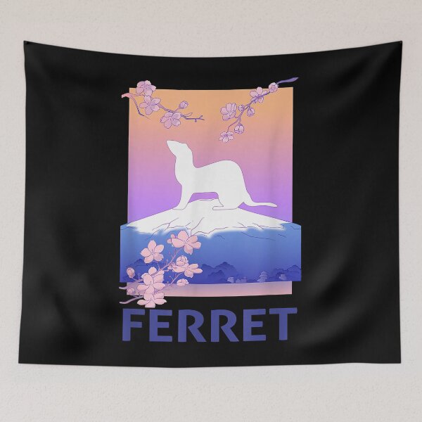 Item preview, Ferret Mom Dad Mustela Nigripes designed and sold by dyshawnnaaman.