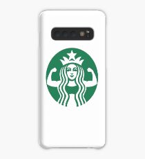 PARODY Buff Bucks Coffee & Weight Lifting Lovers Design Case/Skin for Samsung Galaxy