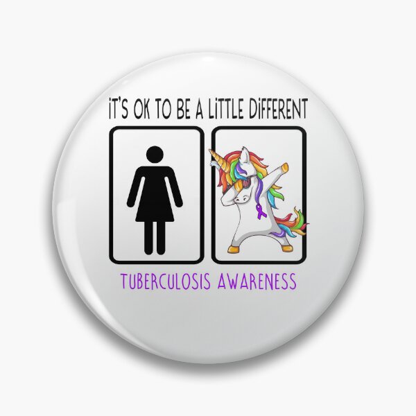 Item preview, Tuberculosis Awareness - It's Ok To Be A Little Different designed and sold by ArangoaStore.