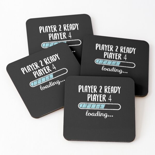 Item preview, Player 2 Ready Player 4 Loading Family Friends Humor Trendy T-Shirt designed and sold by shop luisant.