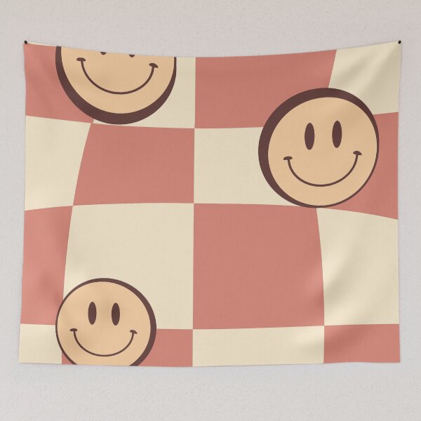 Item preview, II 70s Retro Smiling Checkerboard designed and sold by brookemiller801.