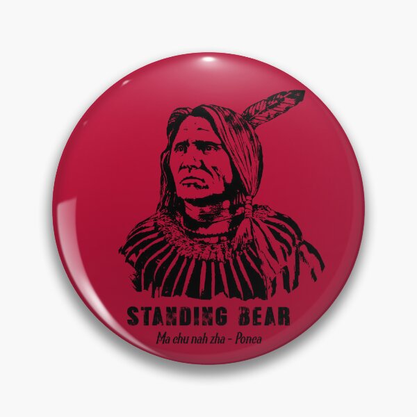 Item preview, Standing Bear - Ma chu nah zha - Ponca designed and sold by twHistory.