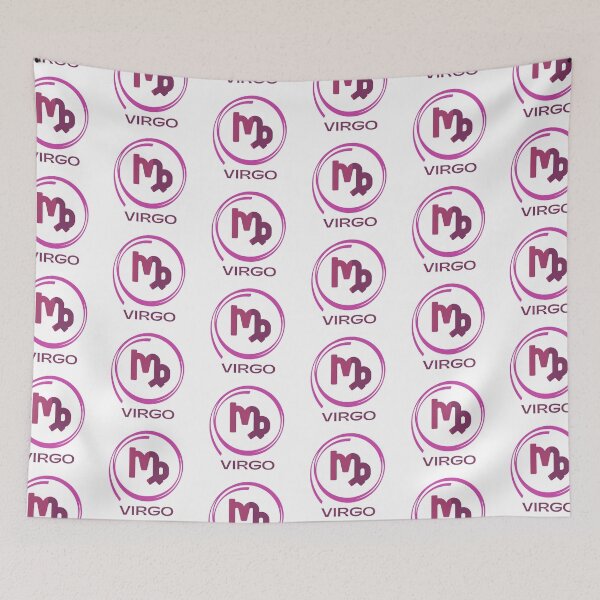 Item preview, Virgo Zodiac Sign Symbol Purple designed and sold by Hellofriendco.