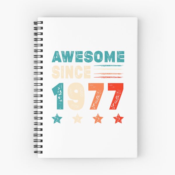 Item preview, Awesome Since 1977 46st Birthday Vintage designed and sold by T-landa.