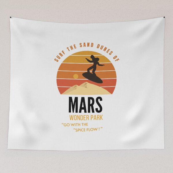 Item preview, Sand Dunes Of Mars designed and sold by Nilima Bano ⭐⭐⭐⭐.