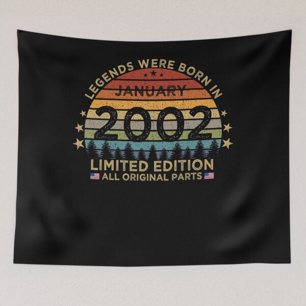 Item preview, Legends Were Born In January 2002 Limited Edition Patriotic designed and sold by cssdru.