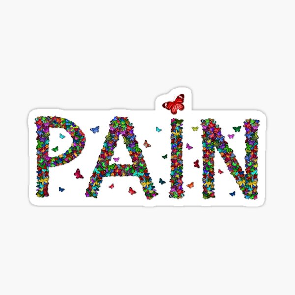 PAIN Sticker