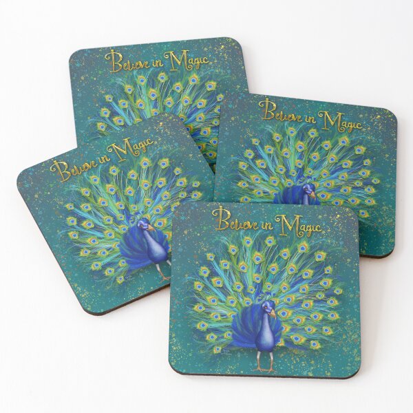 Item preview, Peacock - Believe in Magic designed and sold by HushTheMoon.