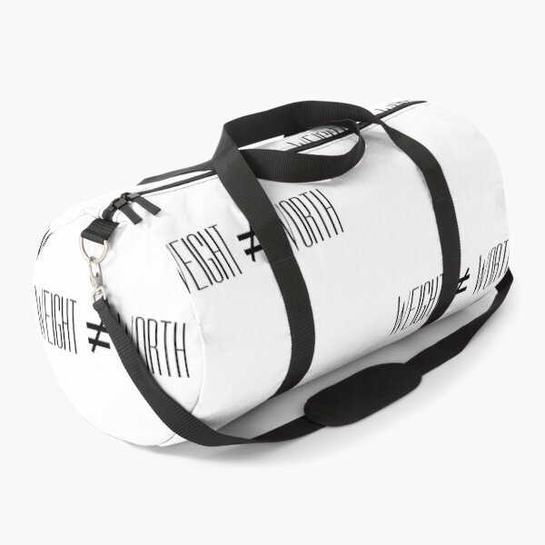 Item preview, Weight Does Not Equal Your Worth (Black On White) designed and sold by Drawn By Hand Designs.