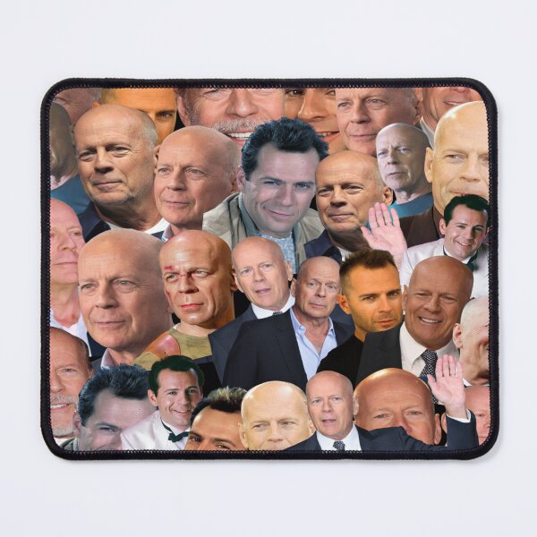 Item preview, brucewillis photo collage designed and sold by T-shirtakStore.