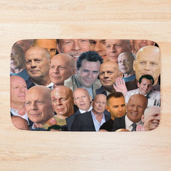 Item preview, brucewillis photo collage designed and sold by T-shirtakStore.