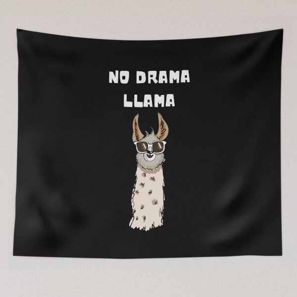 Item preview, No Drama Llama designed and sold by Nilima Bano ⭐⭐⭐⭐.