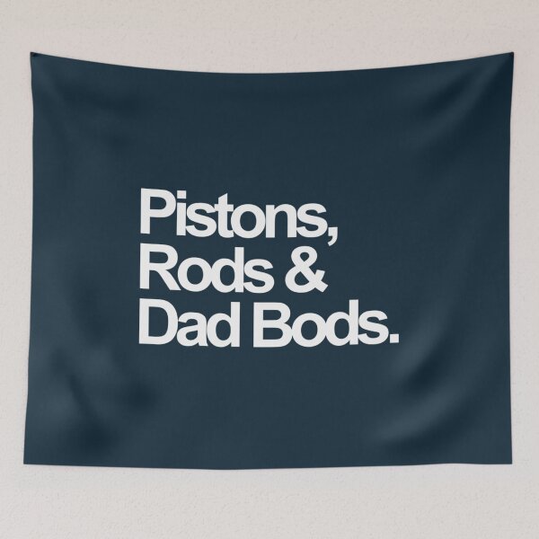Item preview, Pistons Rods  Dad Bods designed and sold by GuelorKanga.