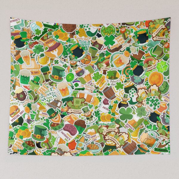 Item preview, St. Patrick's Day Sticker Bombing designed and sold by dima-v.