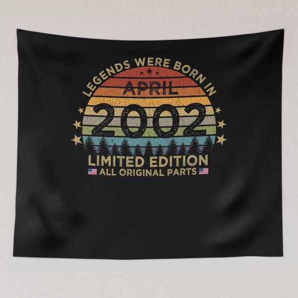Item preview, Legends Were Born In April 2002 Limited Edition Patriotic designed and sold by cssdru.