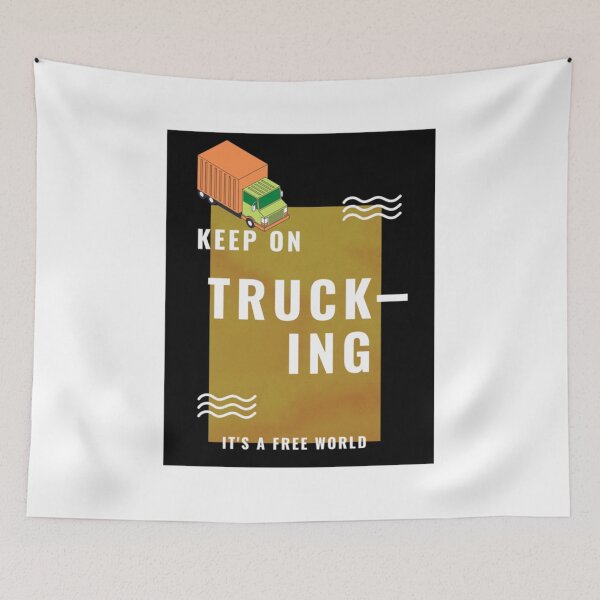 Item preview, Keep on Truckin designed and sold by GuelorKanga.