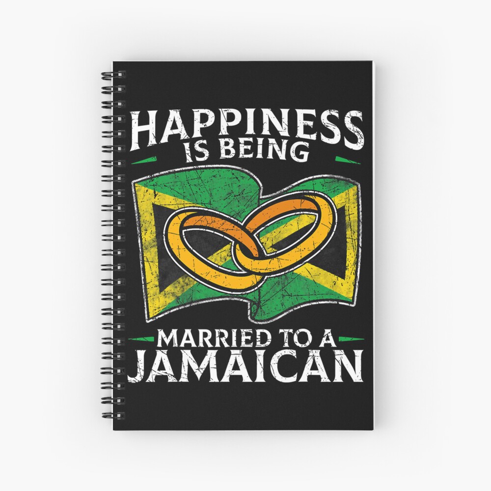 "Jamaican Marriage Jamaica Married Heritage Flag Culture" Spiral