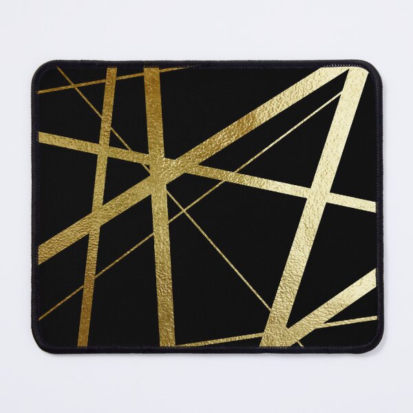 Item preview, Black and Gold Geometric Luxe designed and sold by UrbanEpiphany.