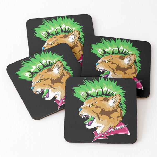 Item preview, Punk Rock Cat - Punks Not Dead designed and sold by LakinoMasino.