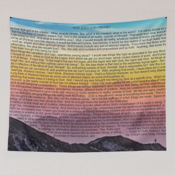 Item preview, How God Creates Art designed and sold by Alicefish.