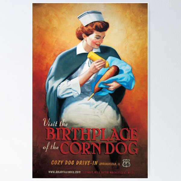 Item preview, The Birthplace Of Corn Dog designed and sold by rachealkeil.