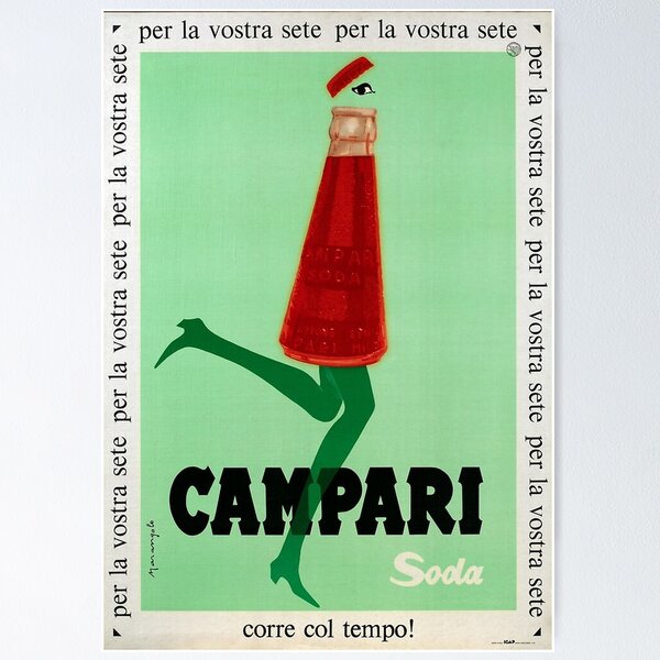 Poster Vermouth Martini, Stampa Vermouth Martini Vintage, Poster Vintage  Alcohol Art Print, Poster Vino Vintage Francese, Vermouth The Block -   Italia