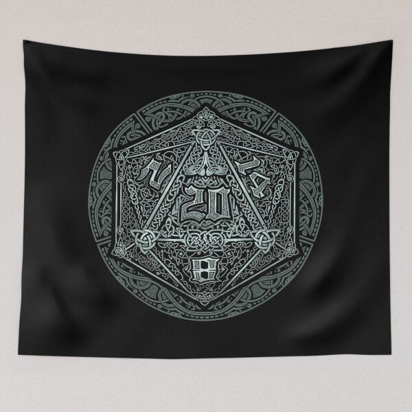 Item preview, D20 Celtic Protector designed and sold by artlahdesigns.