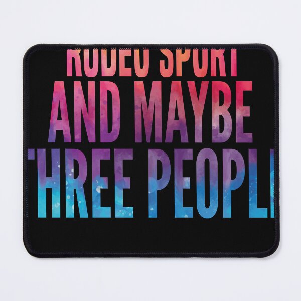 Item preview, Funny Rodeo Sport watercolor Quote designed and sold by jaklynfall.