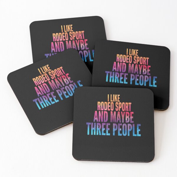 Item preview, Funny Rodeo Sport watercolor Quote  designed and sold by jaklynfall.