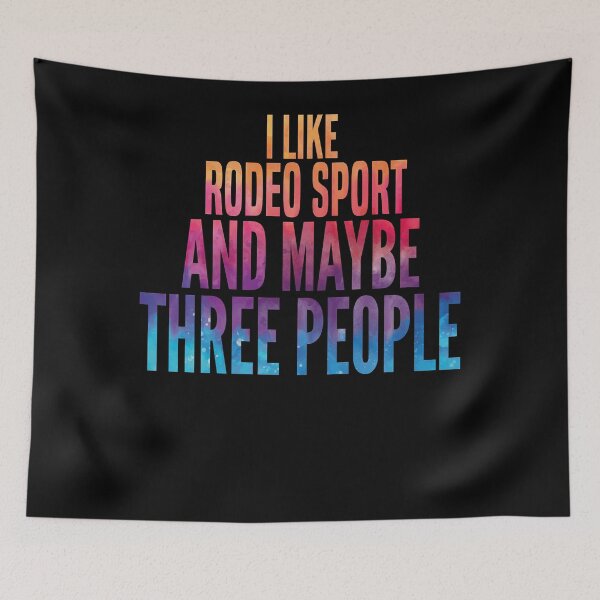 Item preview, Funny Rodeo Sport watercolor Quote  designed and sold by jaklynfall.