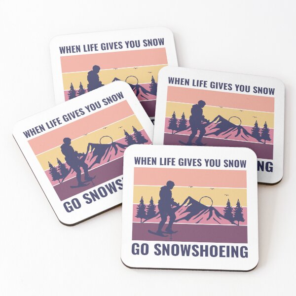 Item preview, Snowshoe Running Hiking Winter Snowshoeing Snow designed and sold by TastefulTees.