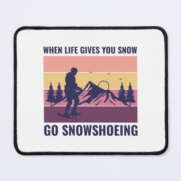 Item preview, Snowshoe Running Hiking Winter Snowshoeing Snow designed and sold by TastefulTees.