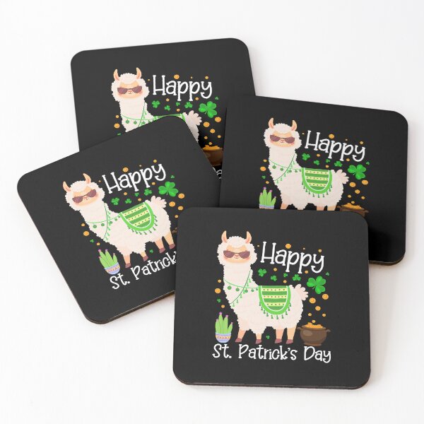 Item preview, Happy St Patricks Day Llama designed and sold by SkylerKason.